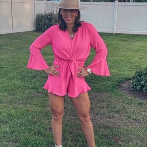Pink romper